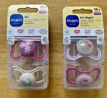 NEU 4 MAM Air Nucki Nuggi Schnuller 16+ Monate