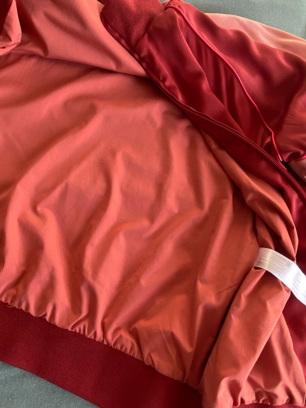 Twinset Jacken: Edel Trainer-JackeTWINSET, Gr. 44, rot/lachs, Gr. 44 – Gebraucht aus Gümligen von Primeselection 5