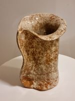 Studio Keramik Vase, signiert, Unikat, ca. 18 cm