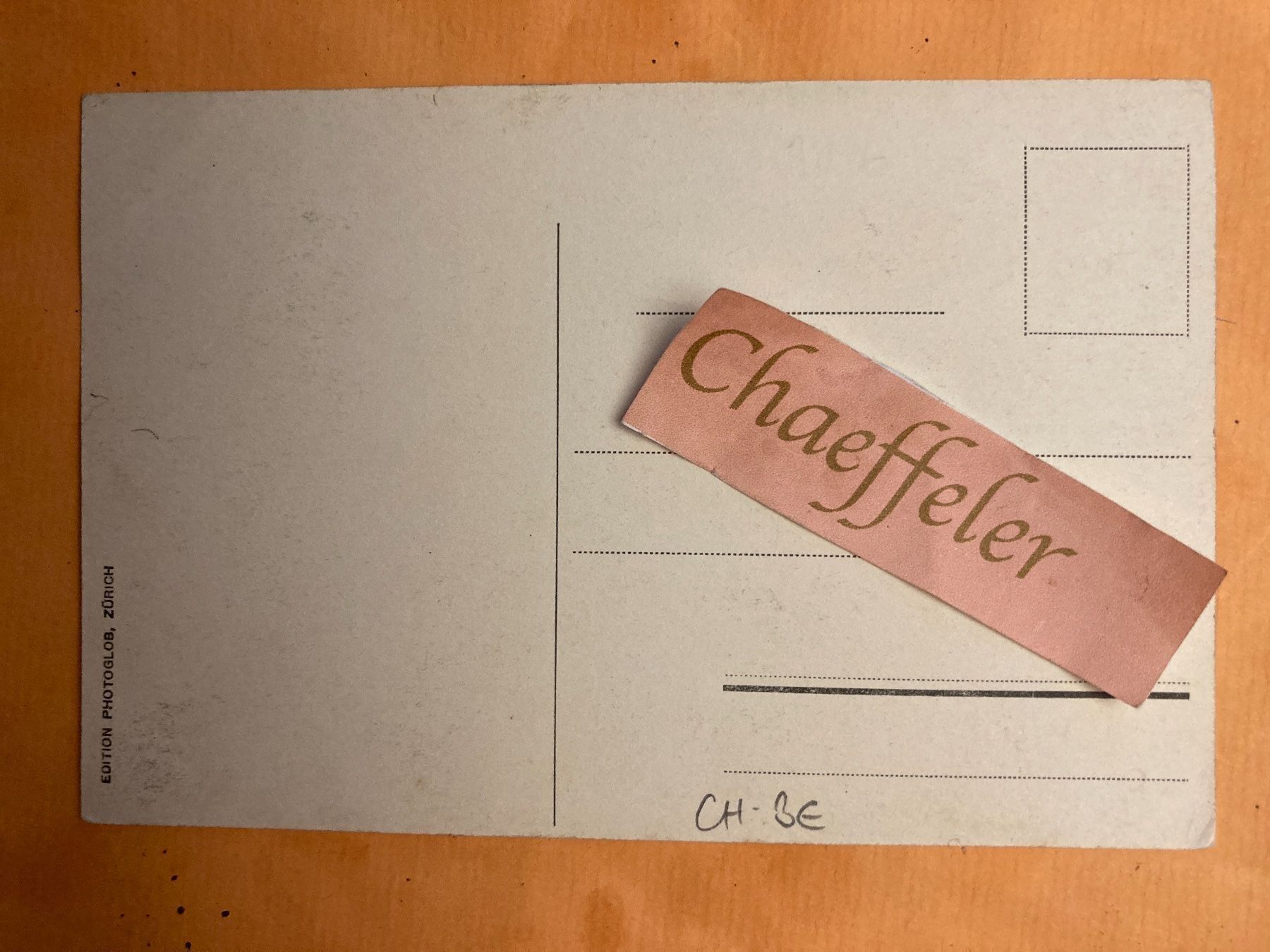 Ansichtskarten: 9910 Partie in Wilderswil – Gebraucht aus Zürich von Chaeffeler 1