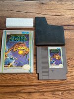 NES Alpha Mission OVP Oval Soq & Hangtab guter Zustand