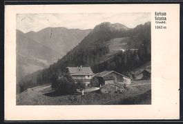 Valzeina /Graubd., Kurhaus mit Berglands