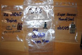 Lego-Figurenteile zu SuperHeroes  Torso und Beine    /B33