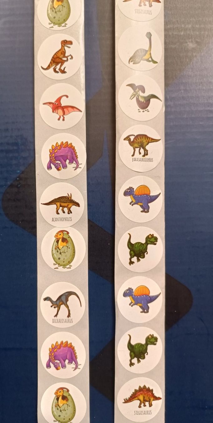 Sticker: 50 oder mehr Dinosaurier Sticker, Belohnungssticker – Nuovo e nell'imballaggio originale da Vogelsang AG venduto da miinlade