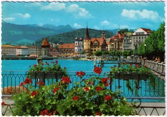 Cartoline postali: Luzern – Usato da Binningen venduto da Mountainrider