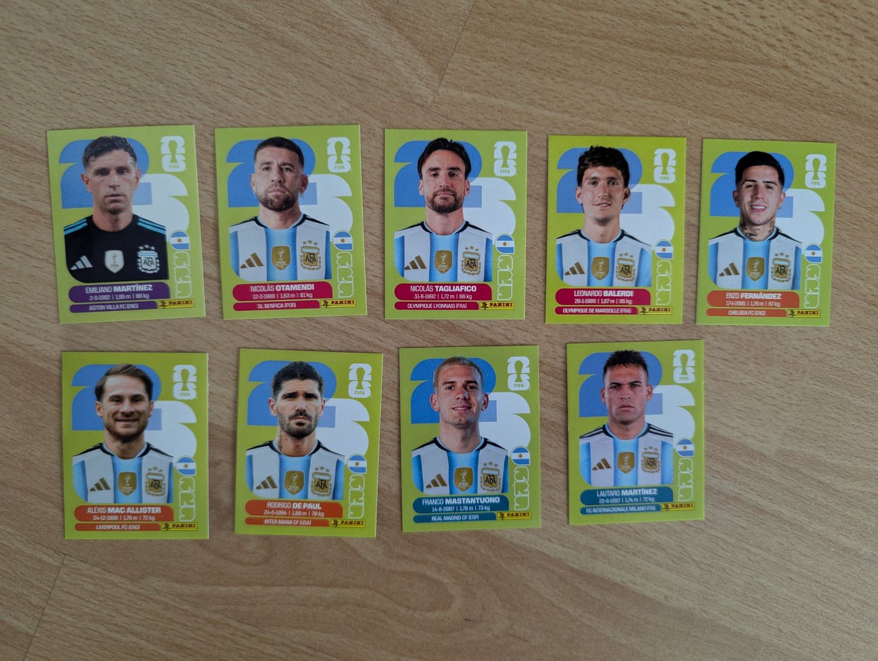 Panini Carte collezionabili: Panini WM 2026 verschiedene Bilder Argentinien – Nuovo (secondo la descrizione) da Horgen venduto da snickers58