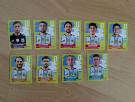 Panini WM 2026 verschiedene Bilder Argentinien