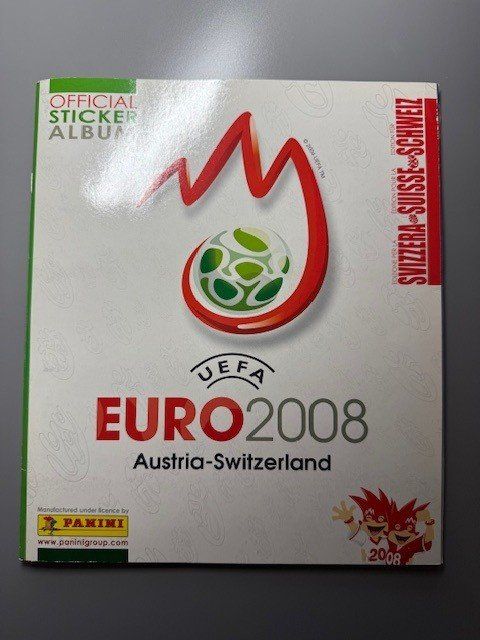 Panini Alben: ALBUM PANINI EURO 2008 COMPLET – Gebraucht aus Perly von dwight14