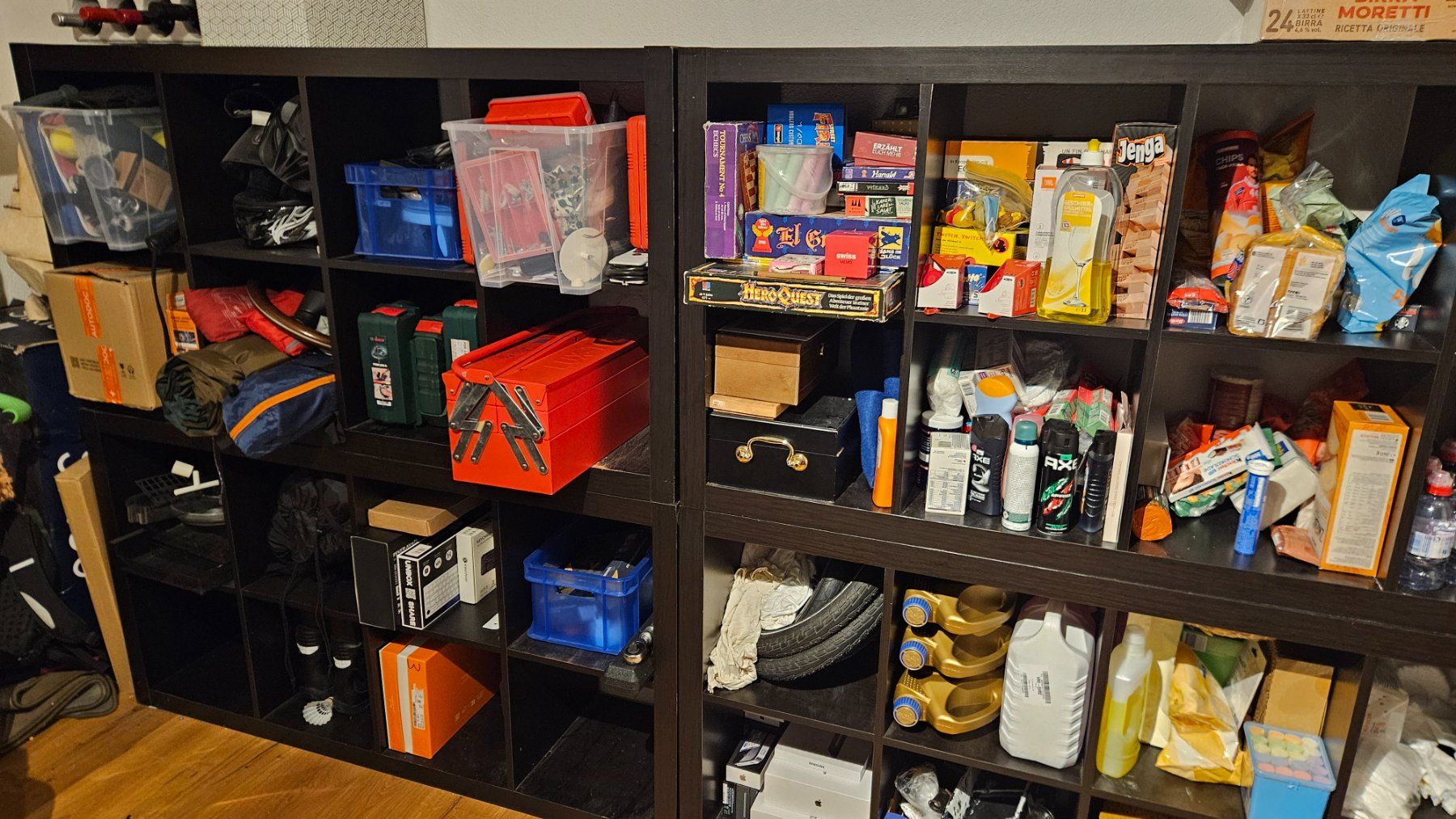 Ikea Regale: 4 mal IKEA Kallax Regal Schwarz – Gebraucht aus Bassersdorf von Sunseekker1 1