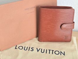 Louis Vuitton Portemonnaie Unisex Billet Tresor  Epi Leder