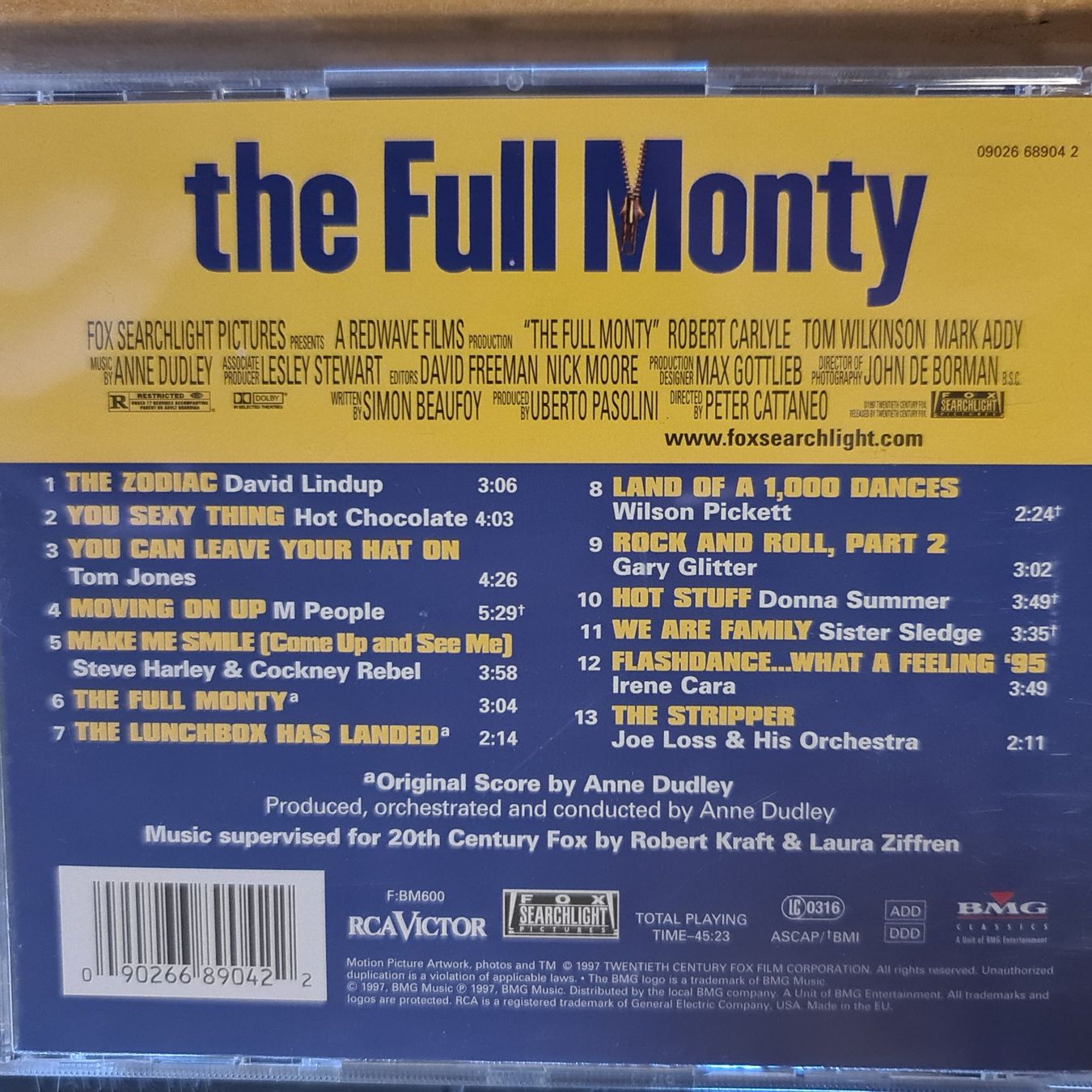 CD: The full monty soundtrack – Usato da Dintikon venduto da Vexi 1