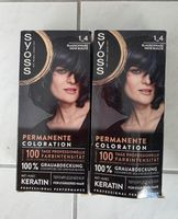 Syoss Coloration 1.4 Blauschwarz 2 Packungen neu