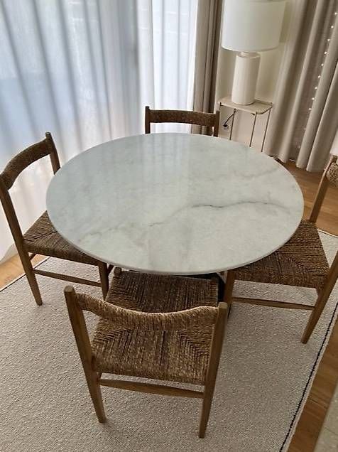 Tavoli: Gepflegter Marmor-Tisch 105 cm Durchmesser – Usato da Zürich venduto da legendarysoap 1
