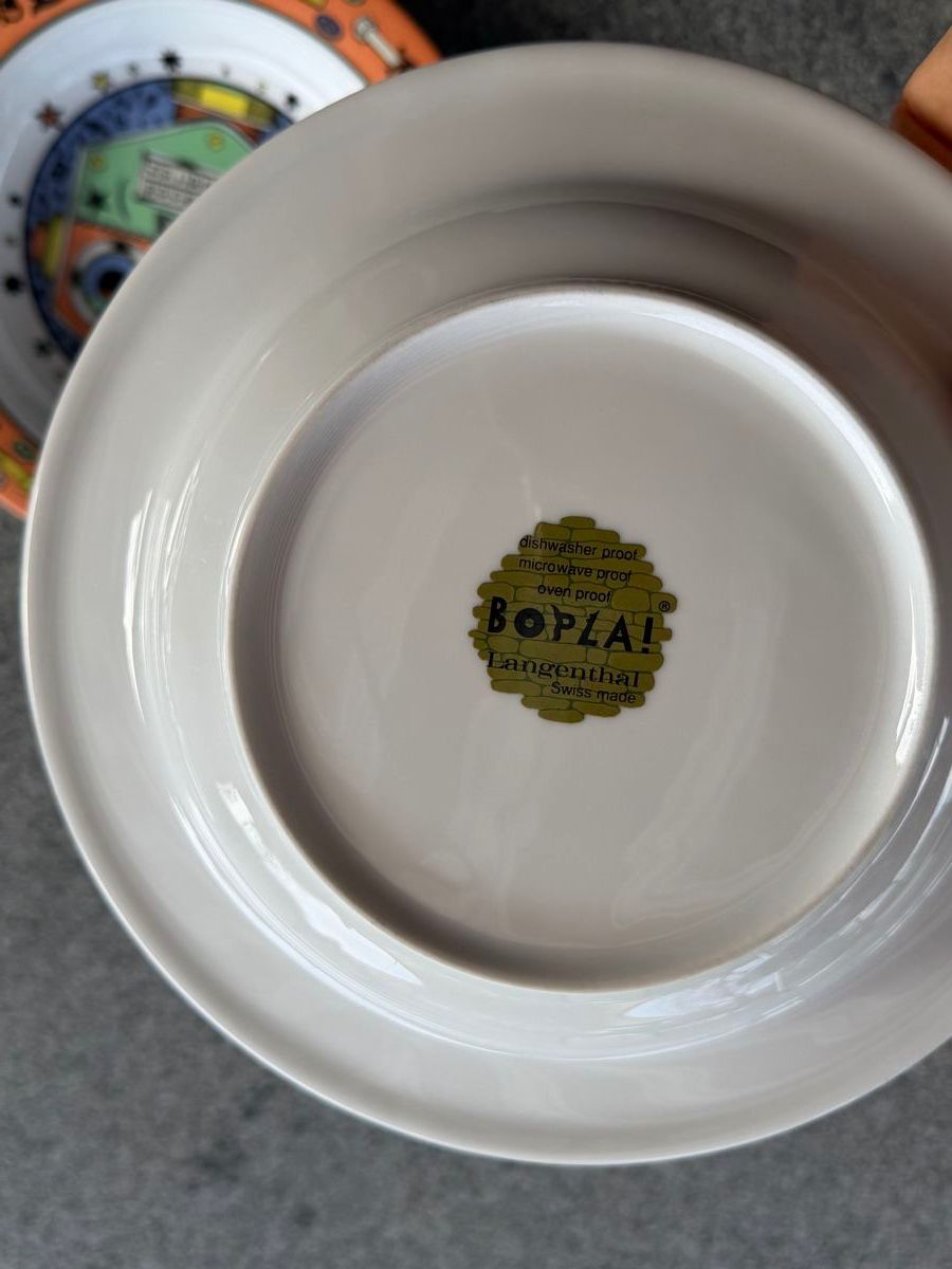 Bopla Teller: Bopla Design Spaghettiteller Suppenteller 2 stk Langenthal – Gebraucht aus Deitingen von Himhip 1