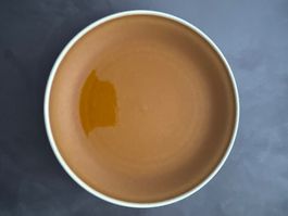 Teller aus Keramik braun 13 Stk.
