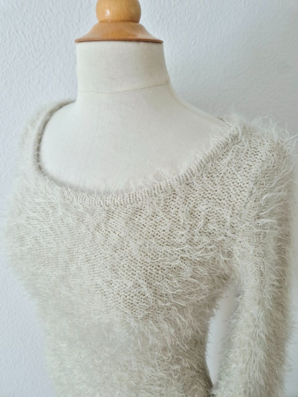 Pulls & Sweat-shirts: PULLOVER PULLI BEIGE S 36 FLAUSCHIG,  TOP ZU JEANS HOSE – D'occasion à Elsau par the-colorful-side 4
