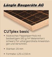 Holzplatten /Phenolharzplatten