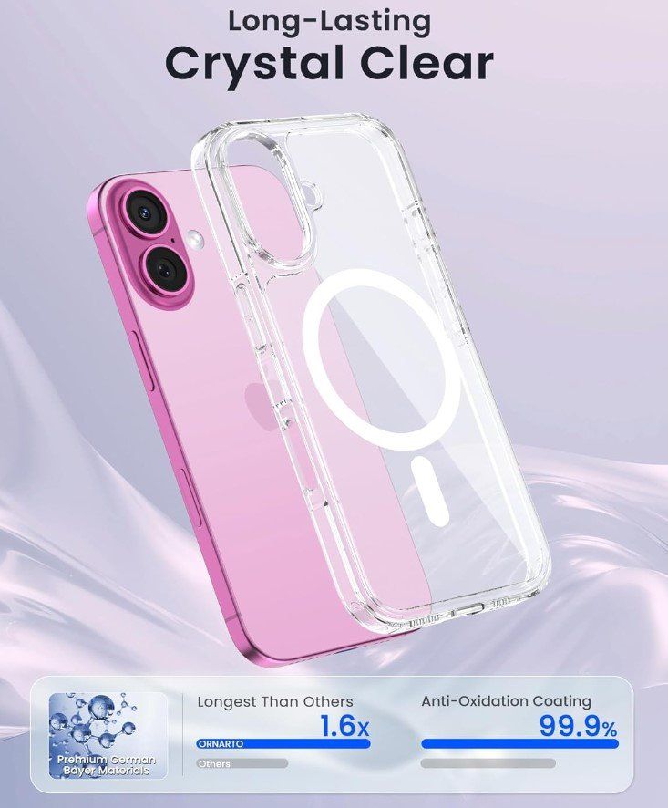Apple Cover & Protezioni schermo: iPhone 16 MagSafe Soft Silikon Case Hülle clear – Nuovo e nell'imballaggio originale da Rorschacherberg venduto da mir_hgk2 2