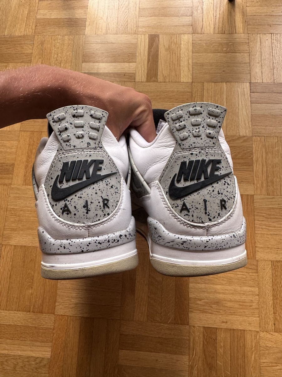 Jordan Scarpe da uomo: Jordan 4 cement – Usato da Genève venduto da mat_2vps 4