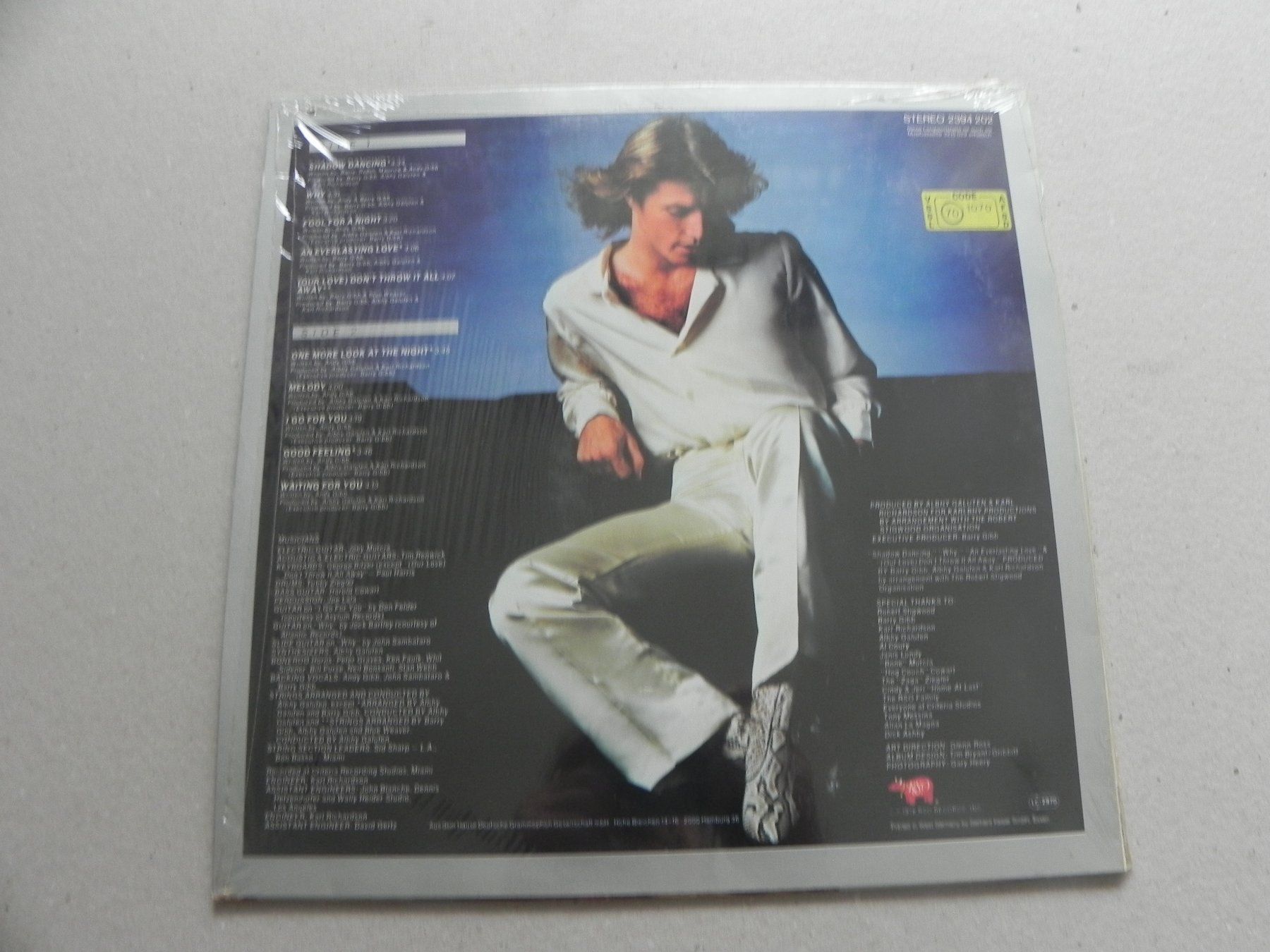 Dischi in vinile: LP brit.-Australien Pop Sänger Andy Gibb 1978 Shadow Dancing – Usato da Siebnen venduto da krimsie 1
