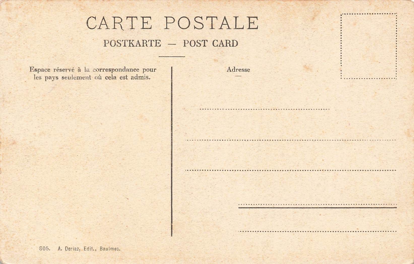 Cartoline postali: Les clees – Usato da Biasca venduto da Blenio71 1