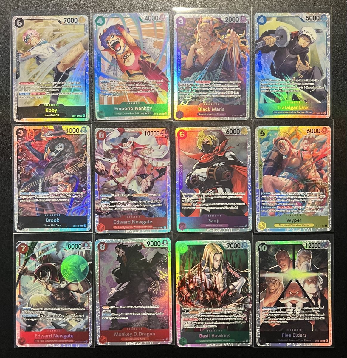 Carte collezionabili: One Piece 12 SR Karten Lot 7 – Nuovo (secondo la descrizione) da Goldach venduto da Milosg3