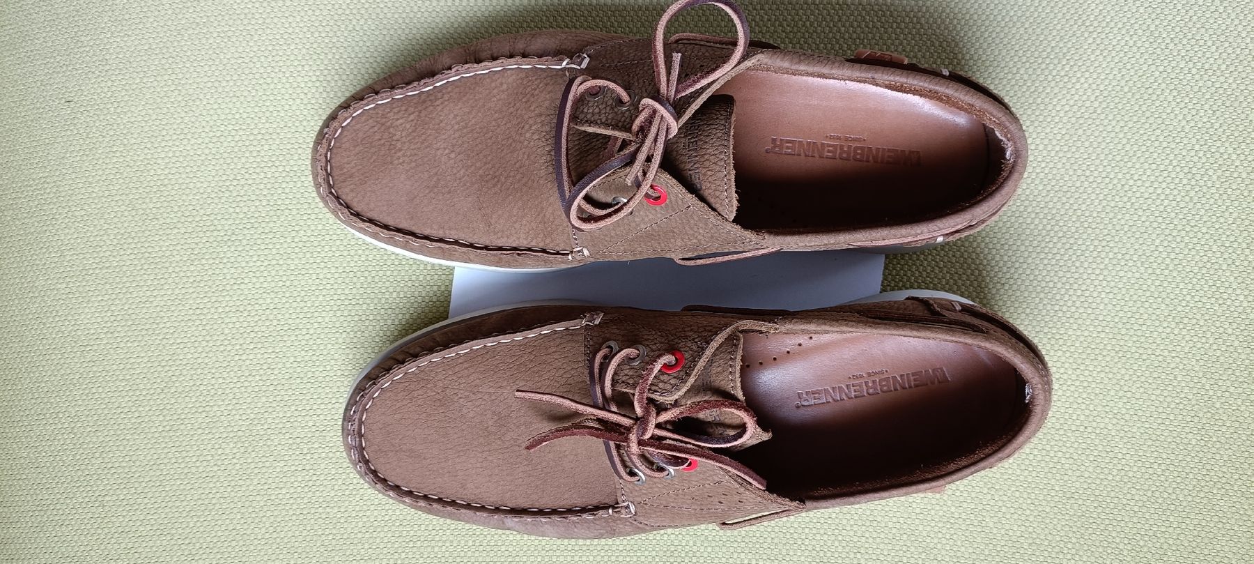 Herrenschuhe: new Mann Leder Weinbrenner Schuhe Gr. 45 – Neu (gemäss Beschreibung) aus Porza von tbch 3