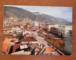 Ansichtkarte Thun und Hauptkaserne - Militärpost