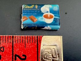 Lindt-Schokolade ganz f/Puppenstuben. Handarbeit/Sp. NP 7