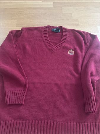 Schöner L.R. Lauren Pullover V-Ausschnitt Gr. XL fitet wie M