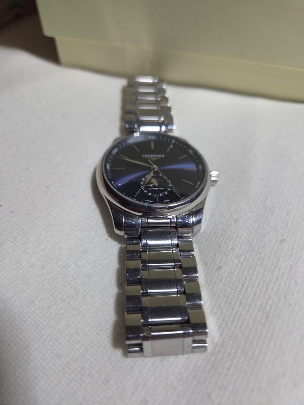 Longines Orologi: Longines Master Collection Mondphase Blau Fullset Bucherer – Usato da Horw venduto da iglu370 2