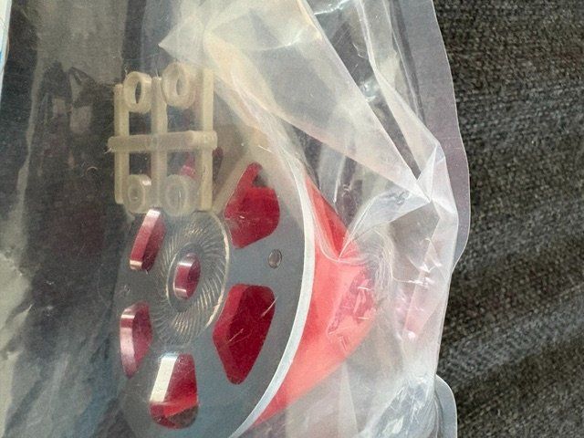 Modellismo RC: Spinner 57 mm rot – Nuovo e nell'imballaggio originale da Würenlingen venduto da Delfinli1 1