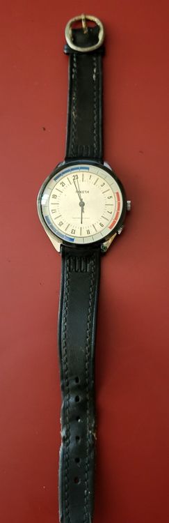 Montre soviétique RAKETA mécanique avec cadran sur 24 heures (Gebraucht ...
