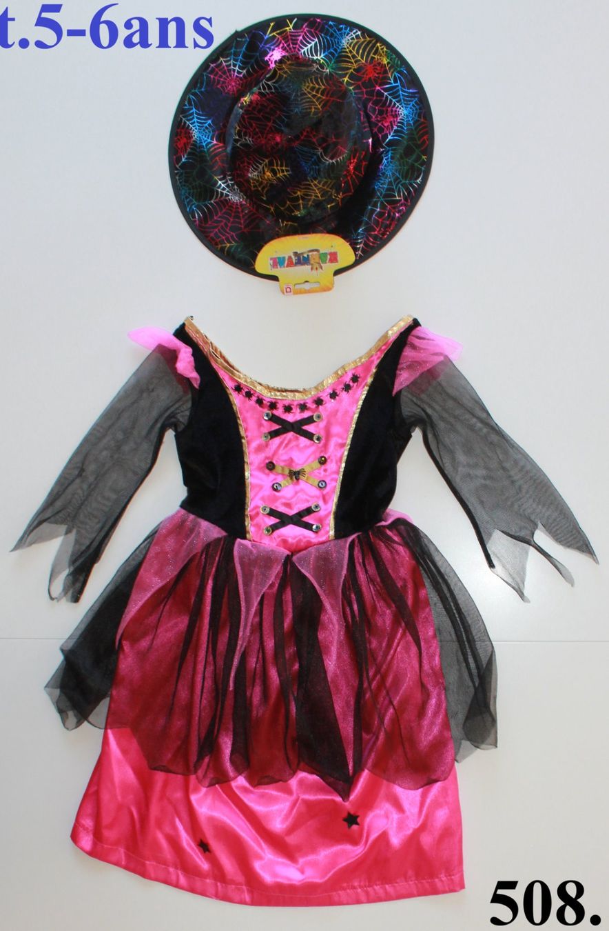 Costumes: Costume sorcière / Hexe t. 5 - 6 ans – D'occasion à Peseux par CoolShoping