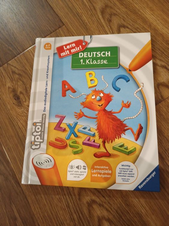 Tiptoi Deutsch 1. Klasse - Lernspiel für den Schulstart! (Gebraucht) in