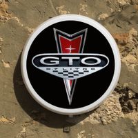 PONTIAC GTO LED Leuchtreklame Vintage Style