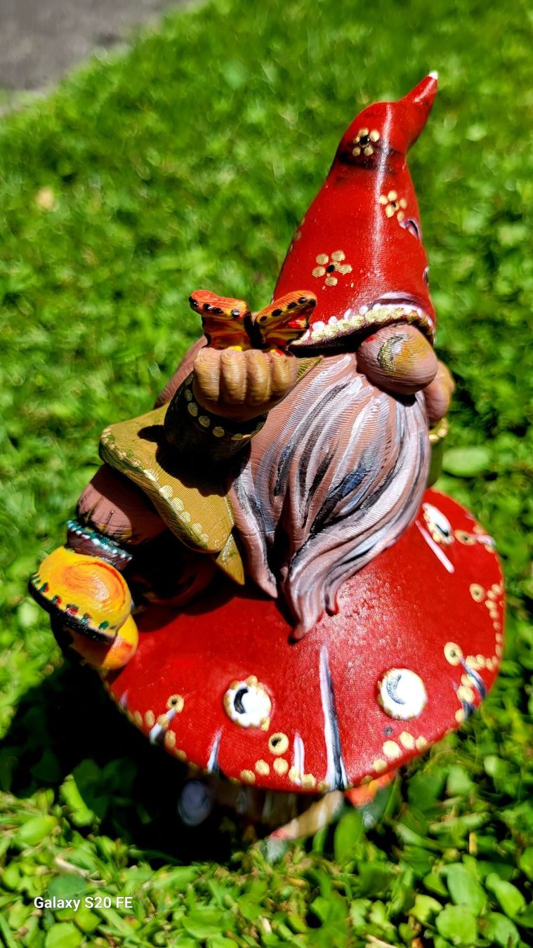 Statuette: Glückszwerg, Gartenzwerg, Gnom, Figur – Nuovo (secondo la descrizione) da Au SG venduto da M3d4all 1
