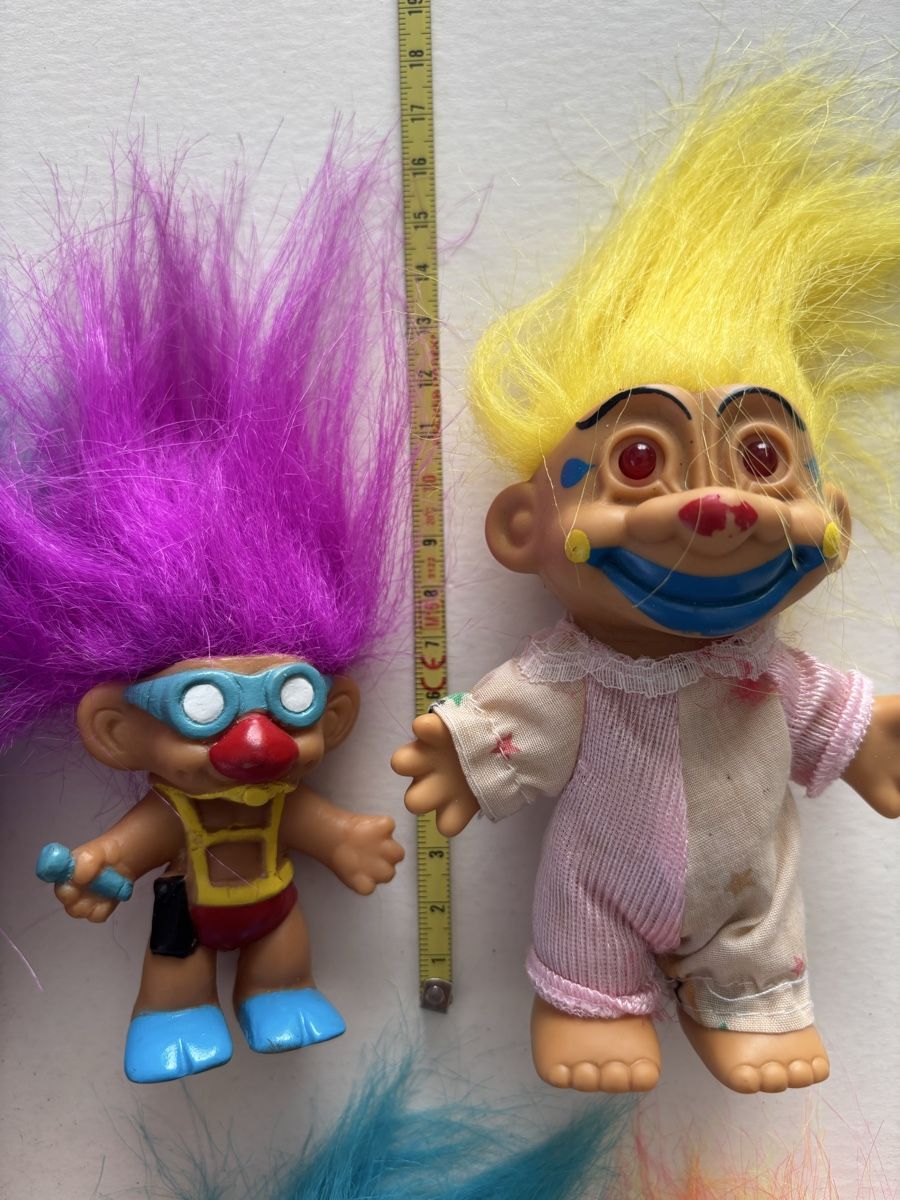 Bambole: Set 8 Trolls vintage divers modèles et tailles – Usato da Genève venduto da sho_67qj 5