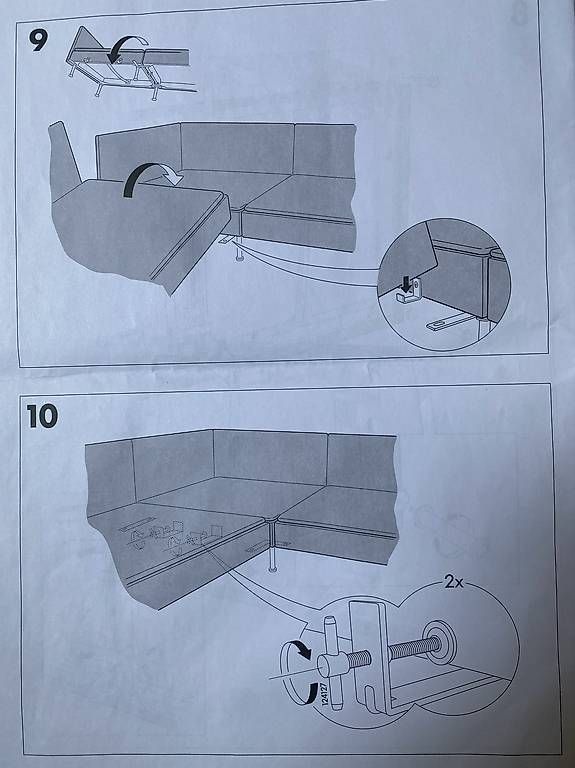 Ikea Divani: IKEA SÖDERHAMN Ecksofa 3-sitzig  neuwertiger Zustand – Usato da Bleienbach venduto da seebee 2