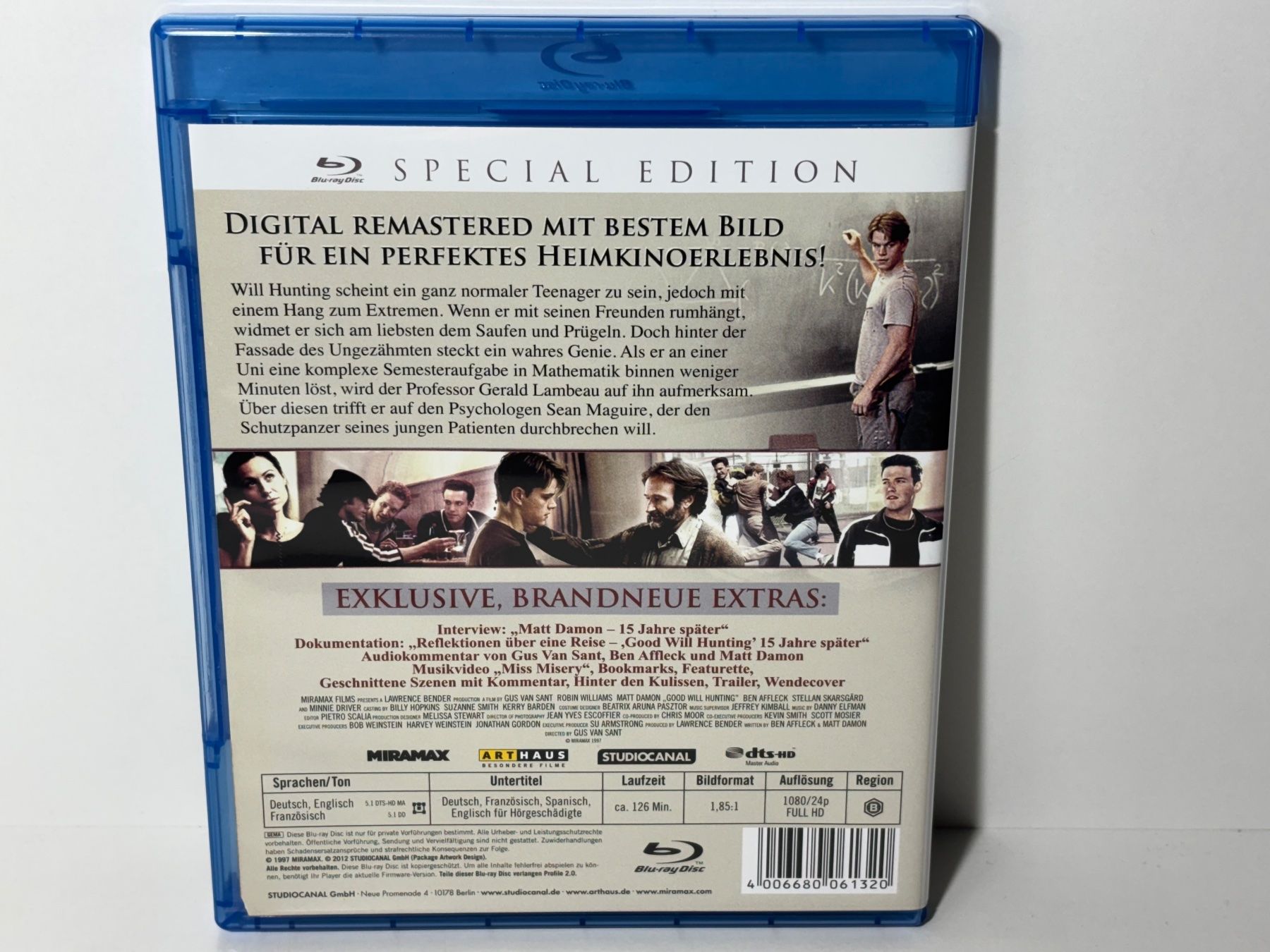 Alle DVDs: Good Will Hunting Blu Ray – Gebraucht aus Wilderswil von Sstriker 1