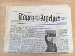 Tagesanzeiger vom SA, 15. November 1975