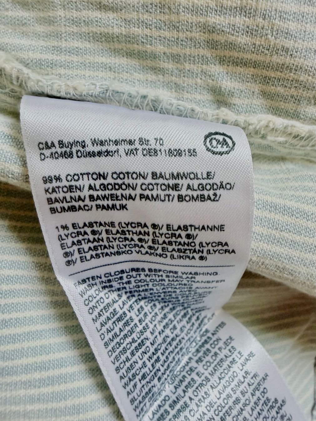 C&A Jacken: Blouson coton à rayures – Gebraucht aus Lucens von gardur 6