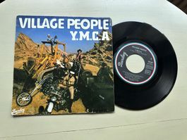 VILLAGE PEOPLE tolle Single Kult Y.M.C.A 70's France differn