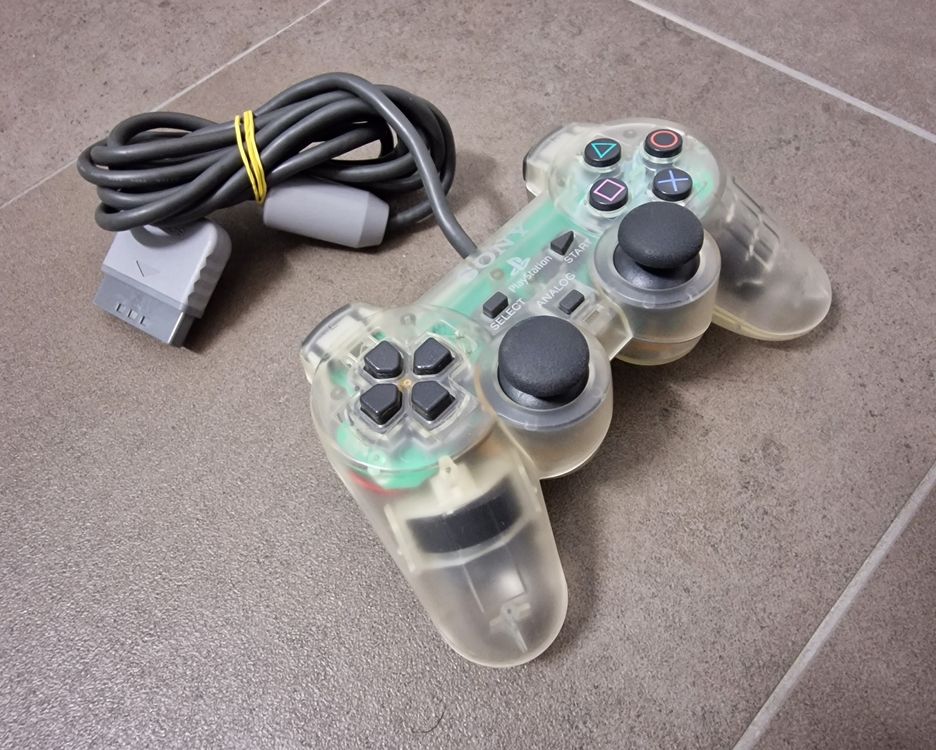 Original PS2 Controller Special Edition White Transparent (Gebraucht ...