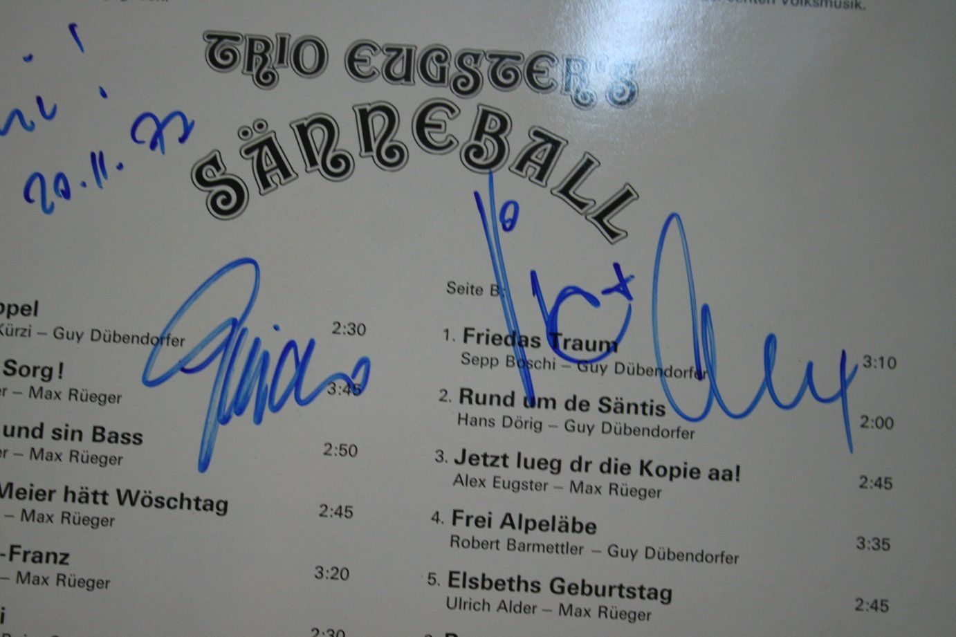 Schallplatten: 4 LP’s Trio Eugster – Gebraucht aus Wettingen von zibi137 2