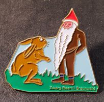 Y530B - Pin Braunwald Zwerg Baartli mit Hase