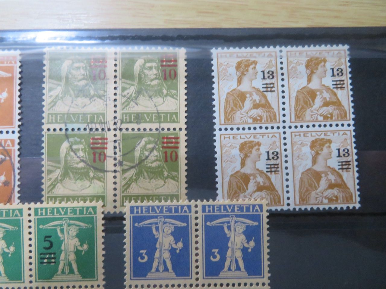 Tutti i francobolli: Viererblocks CH O + ** – Usato da Spreitenbach venduto da heitersberg54 2