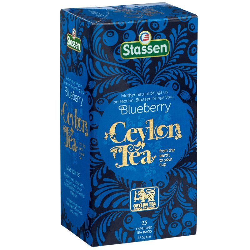 Cibi & Specialità: Stassen - Blueberry Tea - Gastro-Teebeutel – Nuovo e nell'imballaggio originale da Gampelen venduto da Geschenkxy