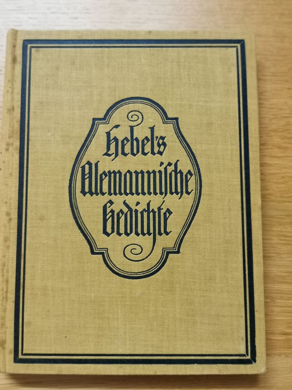 Libri: Hebel: Alemannische Gedichte, 1923 – Usato da Hohenrain venduto da mr10 1