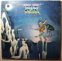 URIAH HEEP "Demons And Wizards" FIRST PRESS 1972 LP IN VG+